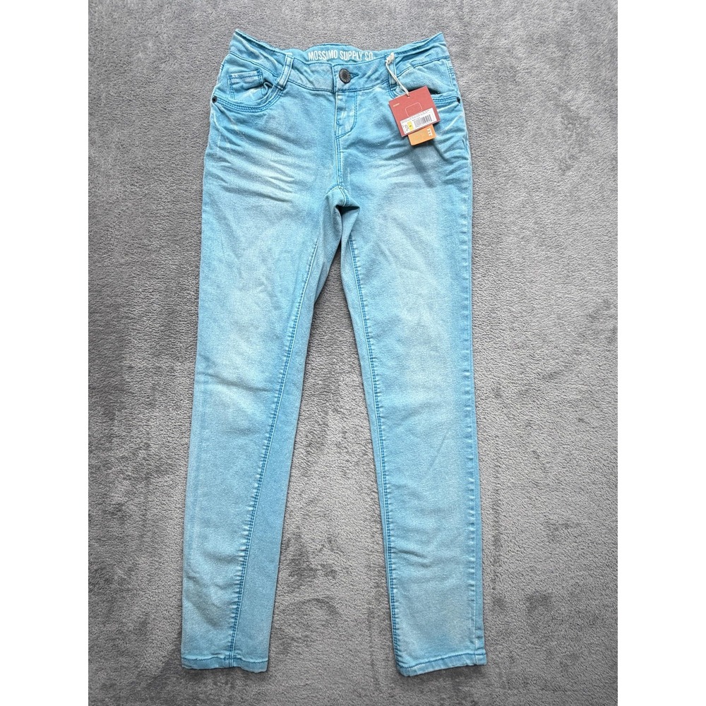 Mossimo Supply Co. Jeans Womens 5 Blue Light Wash Skinny Stretch Denim‎